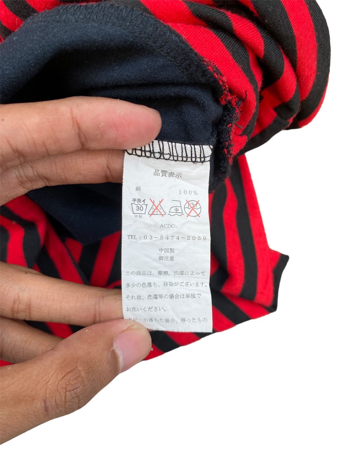 Japanese Brand ACDC RAG Hoodie Size M / US 6-8 / IT 42-44 - 5 Thumbnail
