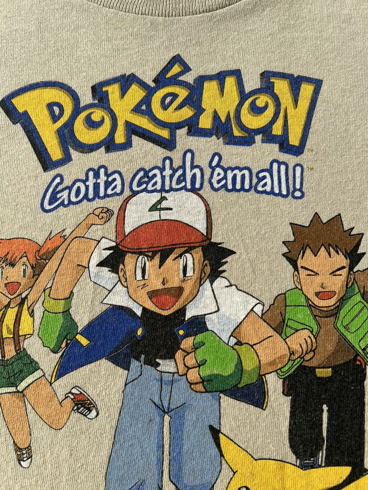 Vintage Vintage 1999 Pokemon Pikachu Nintendo Cartoon T-shirt Size US S / EU 44-46 / 1 - 4 Thumbnail