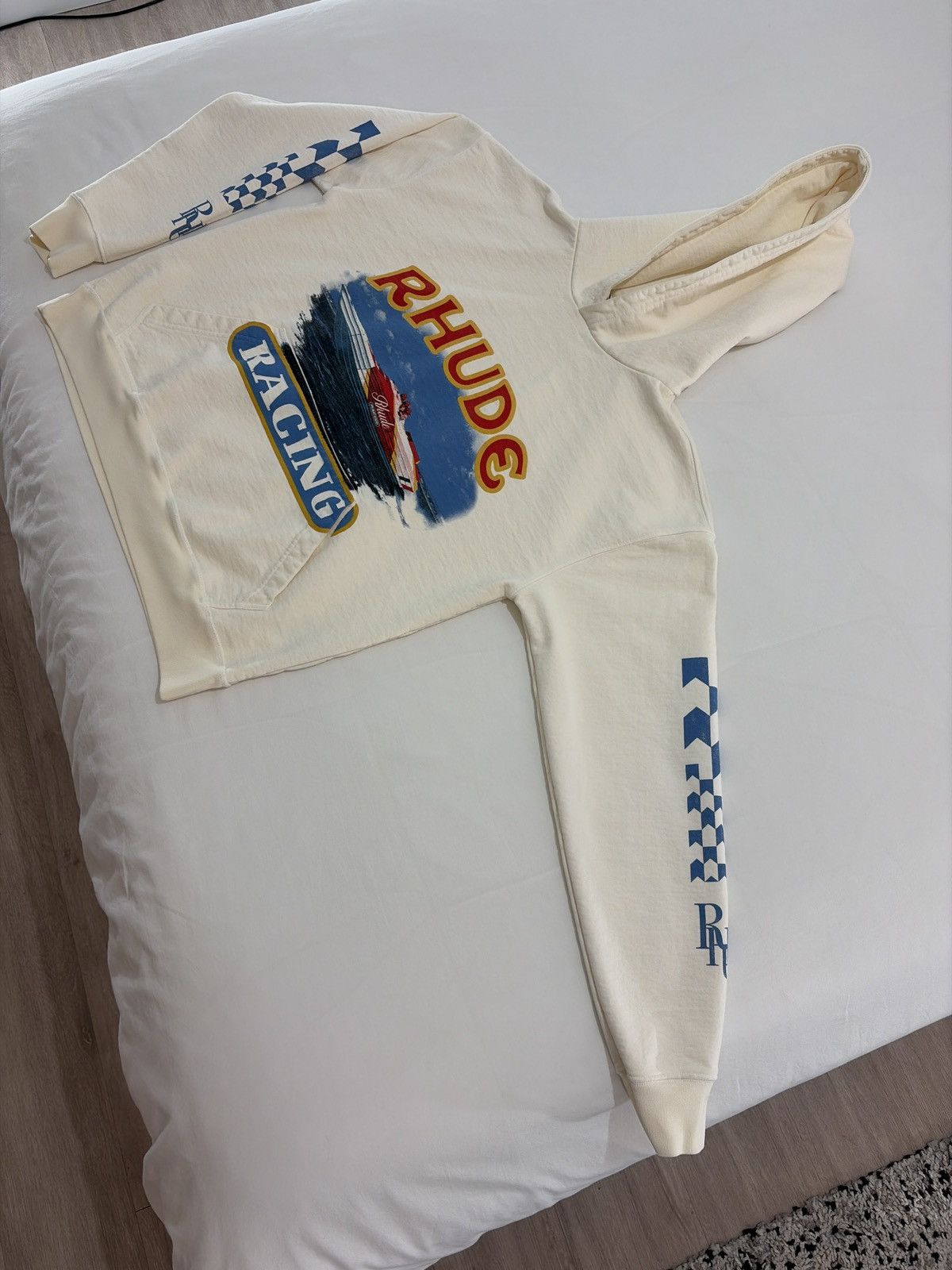 Rhude Rhude Racing Speed Boat Logo Hoodie Size US M / EU 48-50 / 2 - 3 Thumbnail