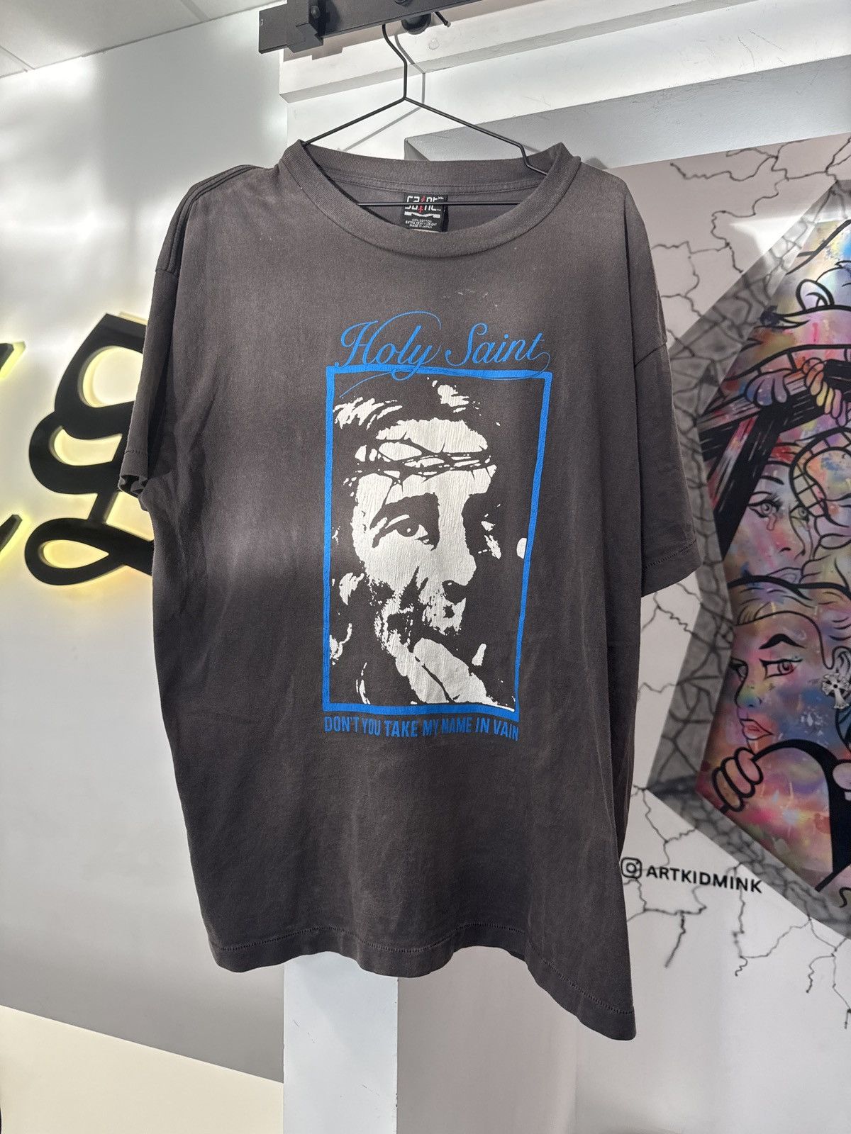 セントマイケル HOLY AS FUCK Tシャツ SAINTMICHAEL 中古・古着通販】SAINT MICHAEL (セントマイケル) Holy As Fuck