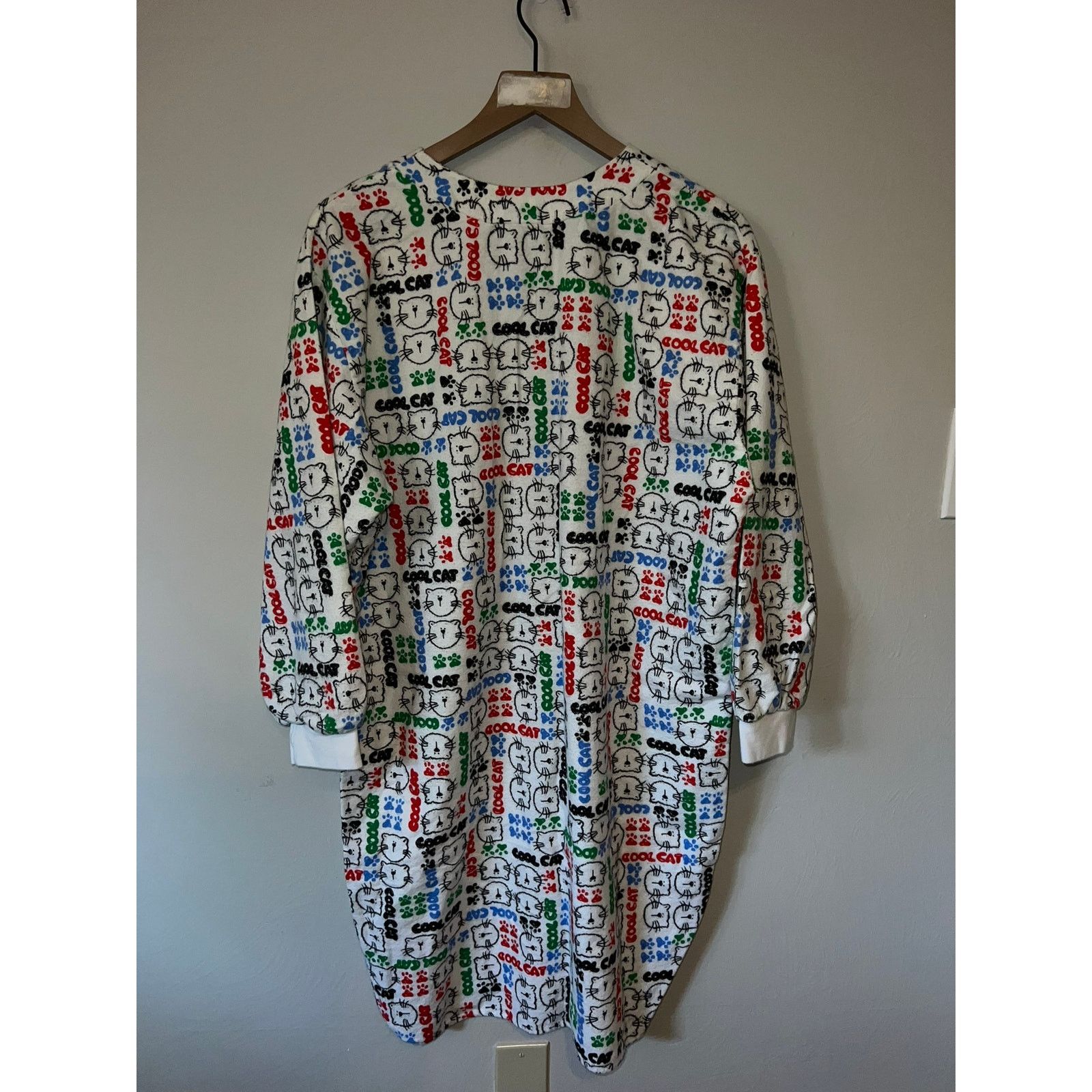 Vintage Vintage Sleeper Shirt Sleep Gown Top Cool Cat OS Sleepwear Size L / US 10 / IT 46 - 9 Thumbnail