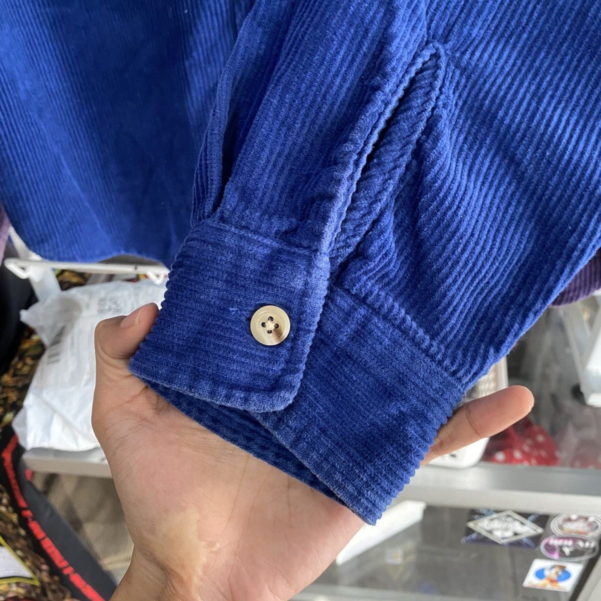Supreme Supreme SS17 Hooded Color Blocked Corduroy Shirt Size US M / EU 48-50 / 2 - 10 Thumbnail