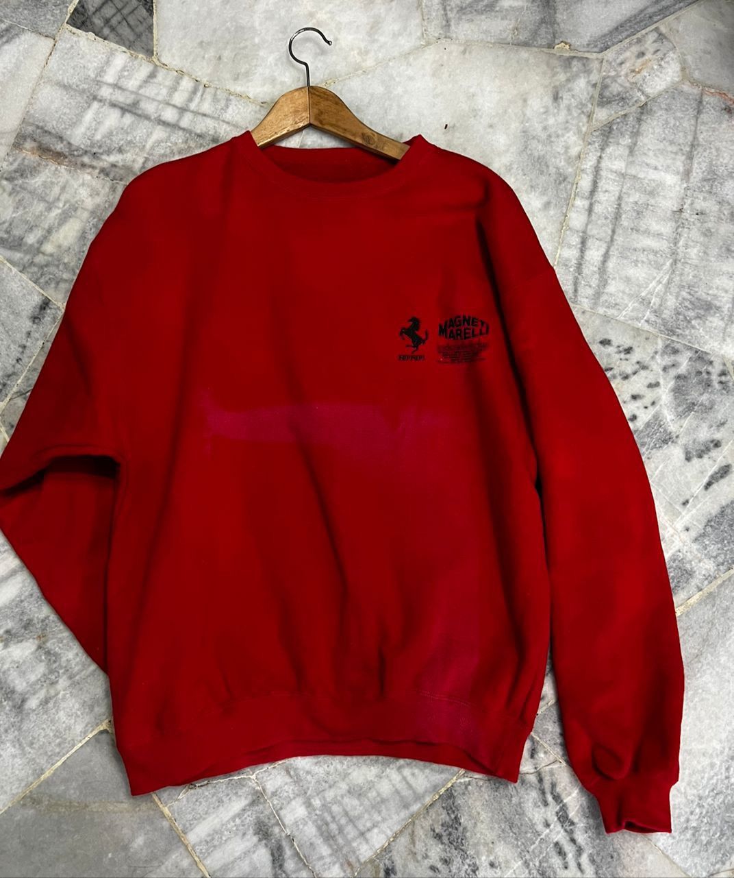 Other Vintage F1 Magneti Marelli Sweatshirt Size US L / EU 52-54 / 3 - 1 Thumbnail