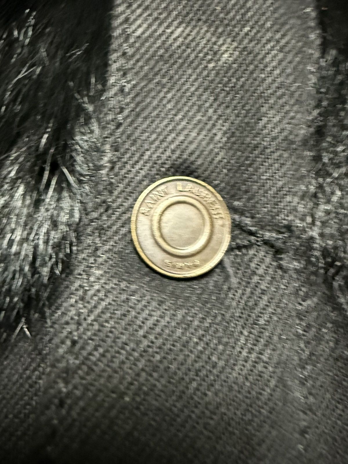 Saint Laurent Paris Black Faux Fur Denim Jacket by Hedi Slimane Size US M / EU 48-50 / 2 - 4 Thumbnail