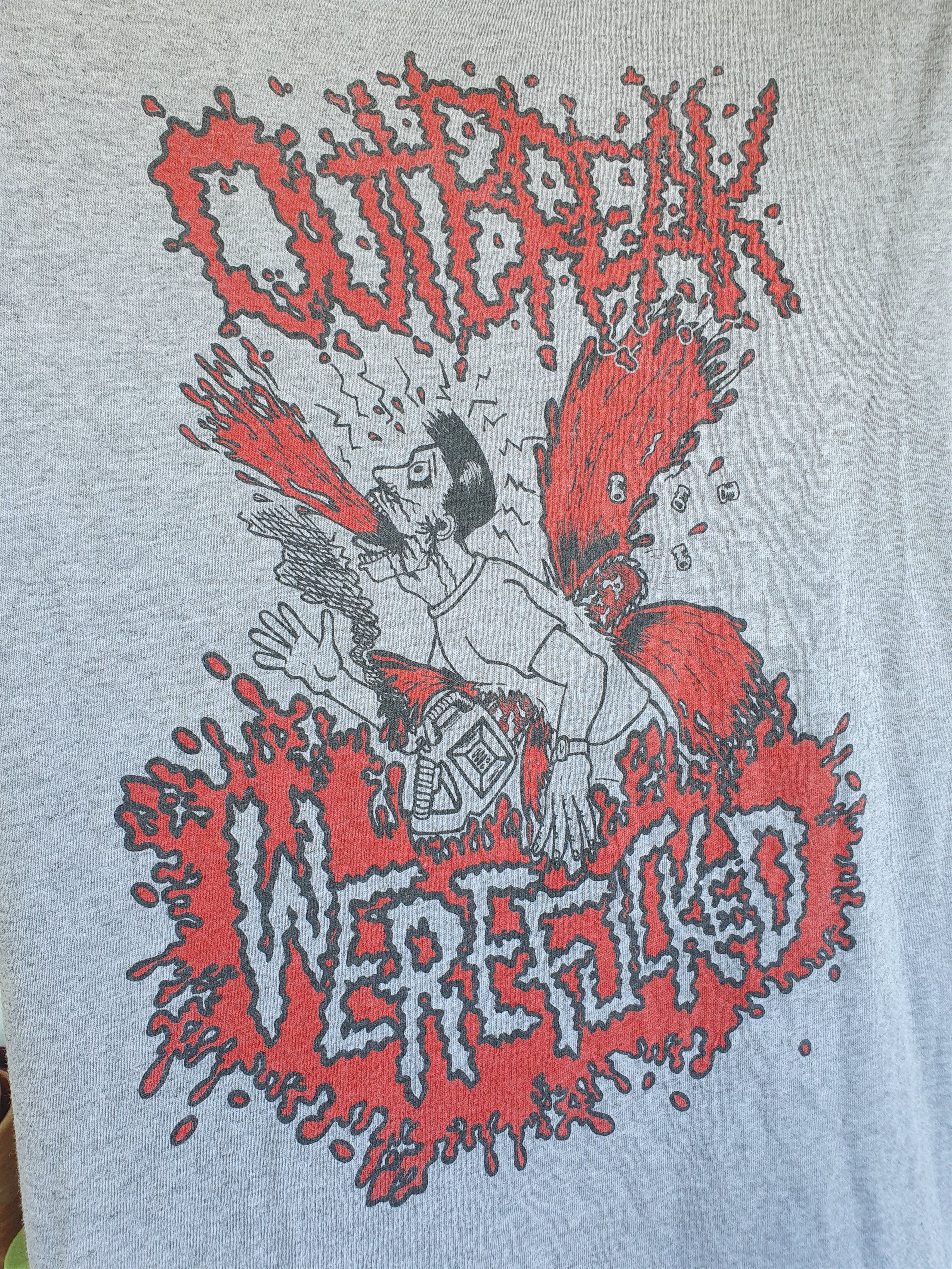 Band Tees Outbreak Were F**ked Hardcore Punk Band t-shirt sz S Size US S / EU 44-46 / 1 - 3 Thumbnail