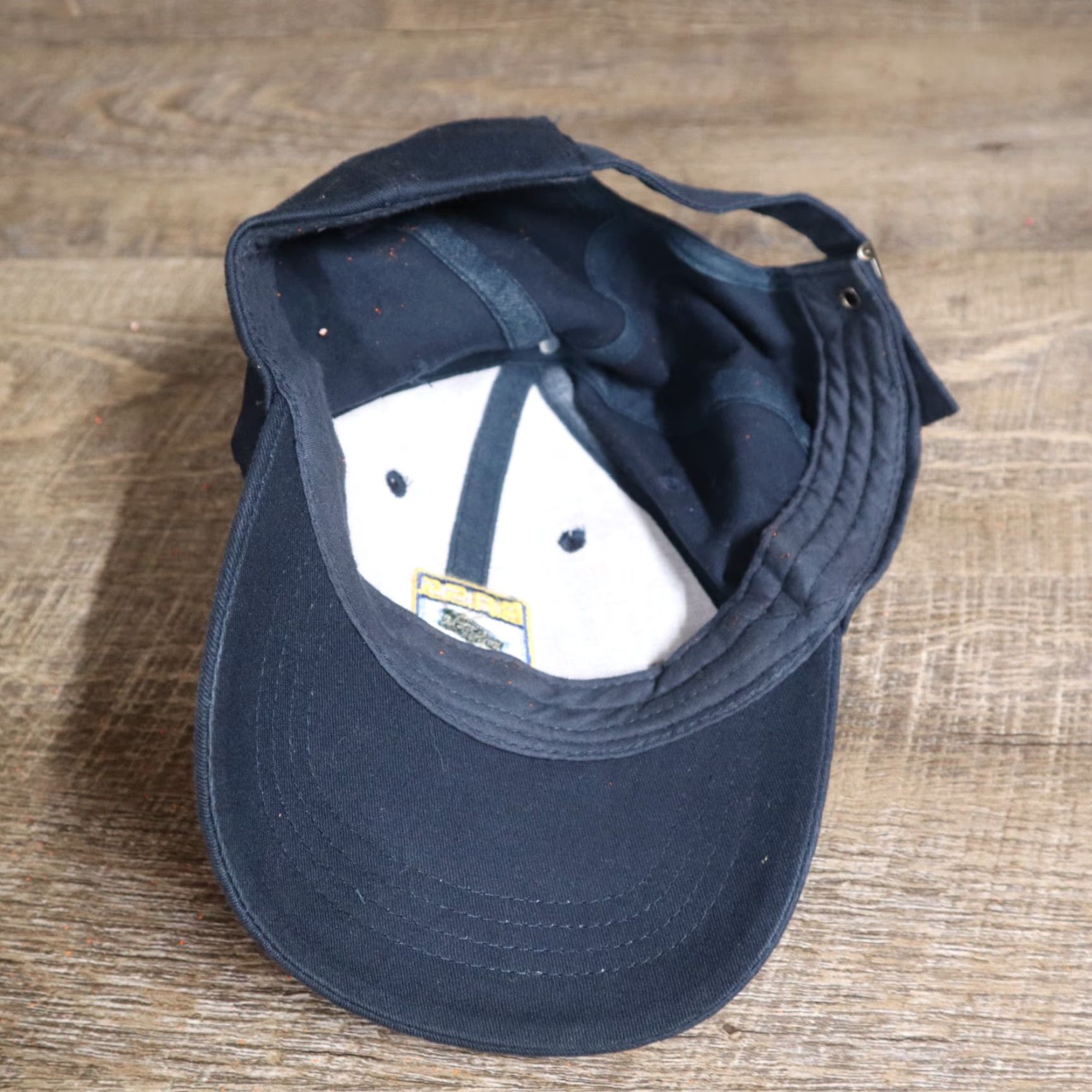 Sportmax BASS Hat Adults Adjustable Blue Baseball Cap Cap Adult Strapback Cap Bass Anglers Sportman Size ONE SIZE - 6 Thumbnail