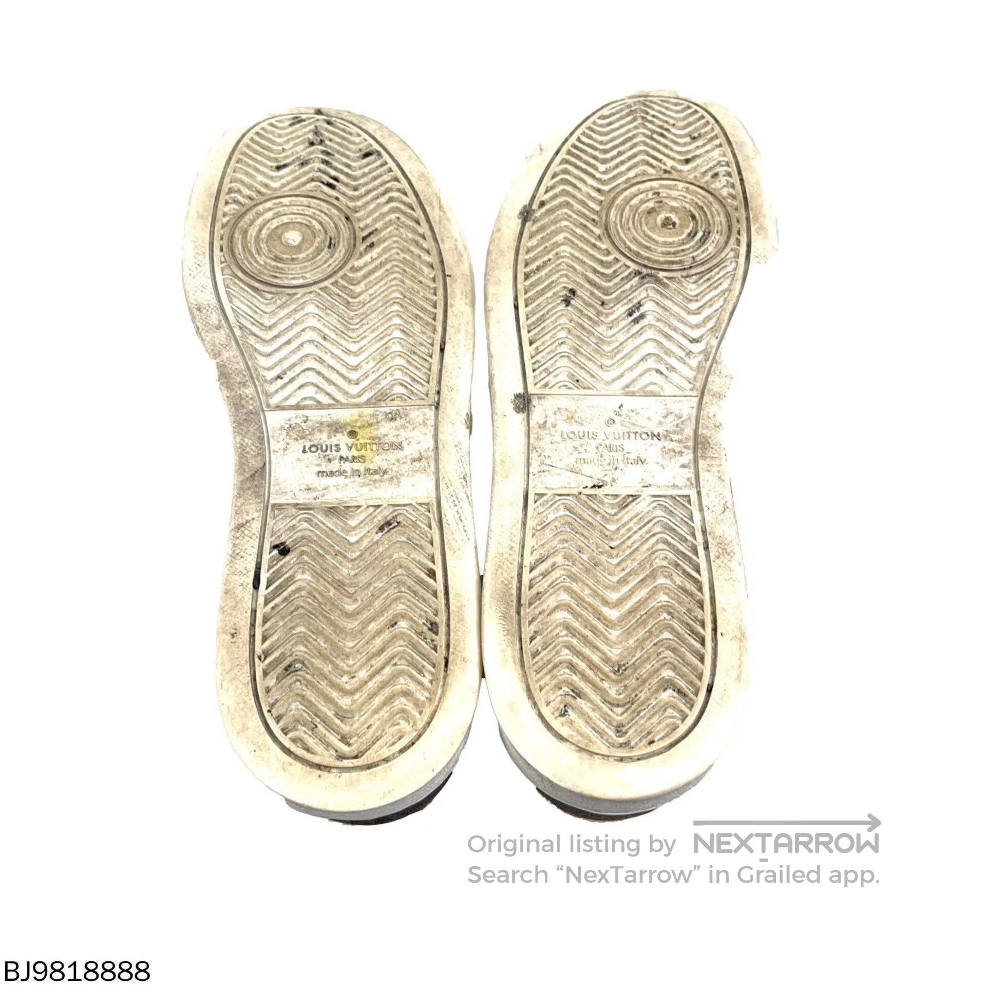 Louis Vuitton Louis Vuitton Rivoli Casual Sneakers in Leather. Size US 8 / EU 41 - 4 Thumbnail