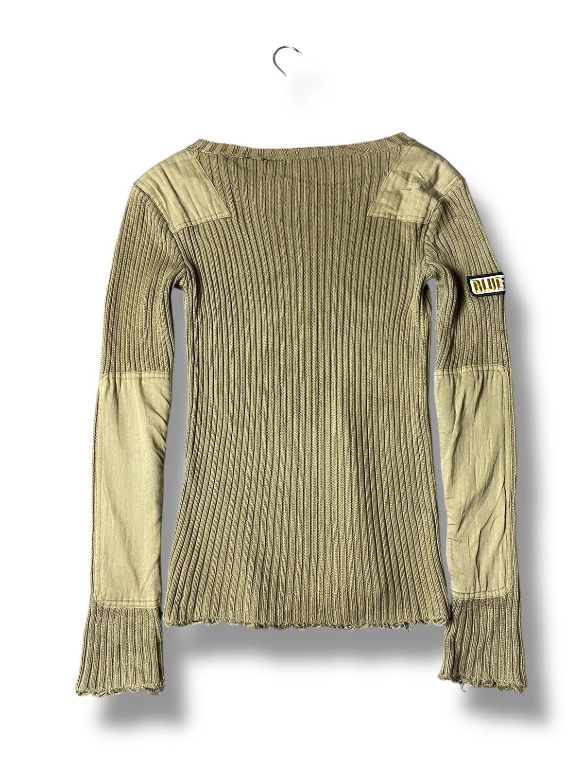 Edwin Edwin by Blue Trip Knit Ribbed Sweater (171) Size US XXS / EU 40 - 3 Thumbnail