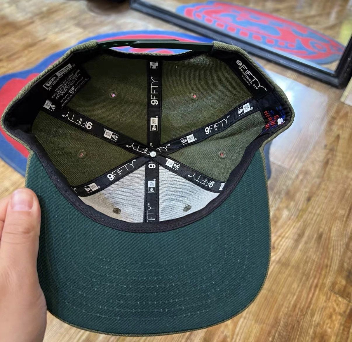 New Era New Era MLB Oakland Athletics Flat Brim Baseball Cap J32 Size ONE SIZE - 4 Thumbnail