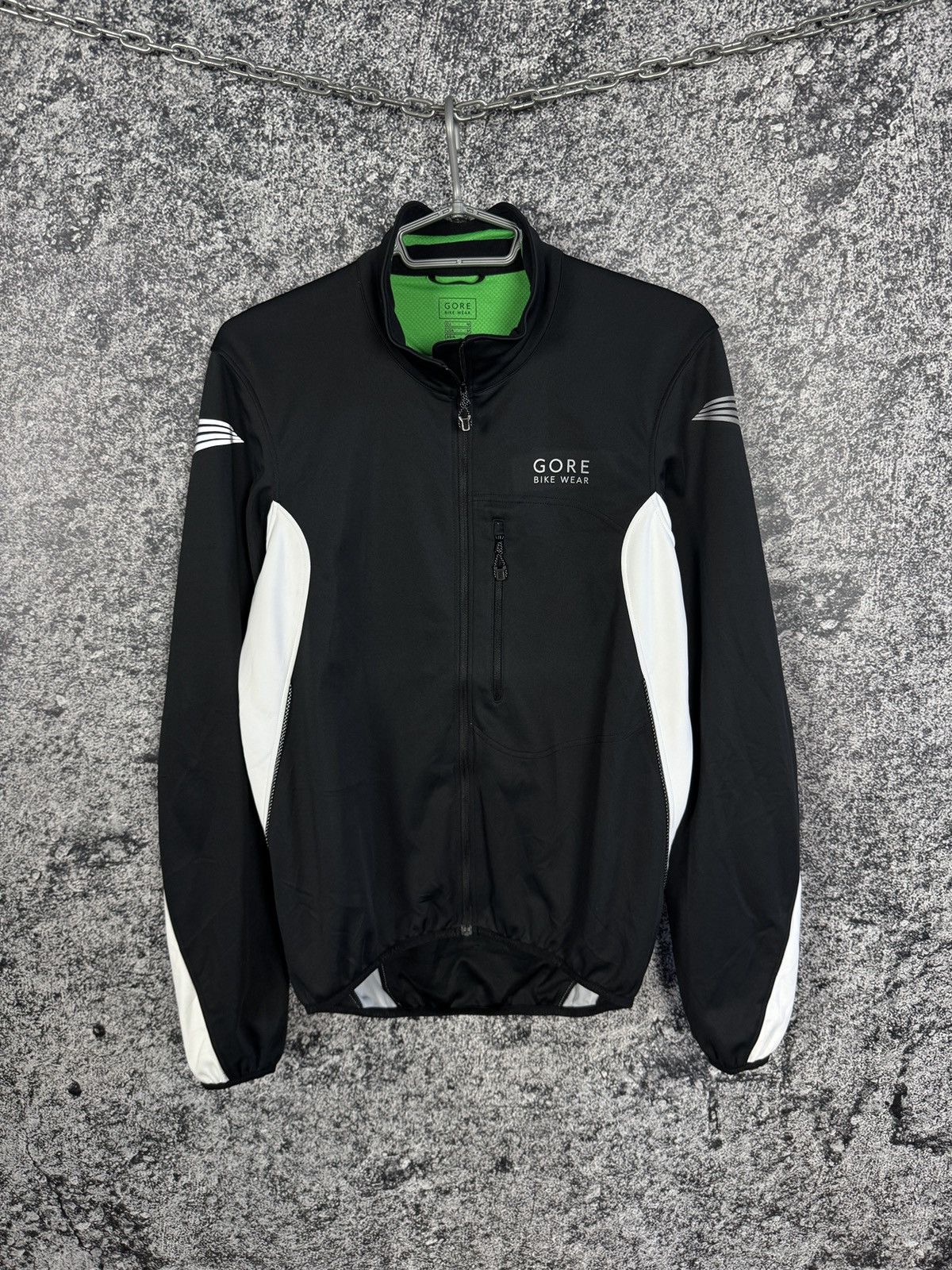 Gore Bike Wear Windstopper Soft Shell Cycling Jacket Size M