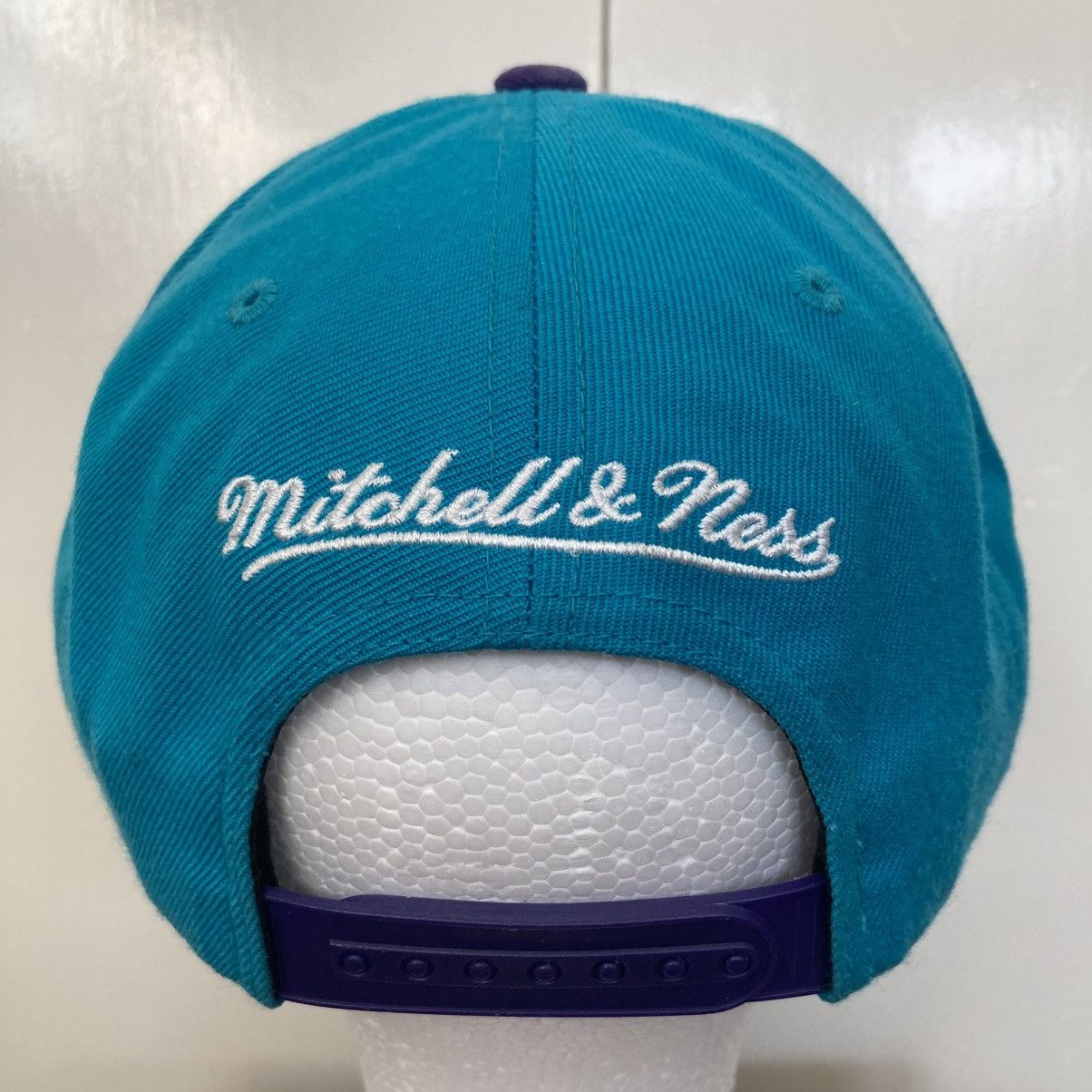 Mitchell & Ness × NBA × Vintage CHARLOTTE HORNETS MITCHELL & NESS SNAPBACK HAT NBA HARDWOOD Size ONE SIZE - 7 Thumbnail