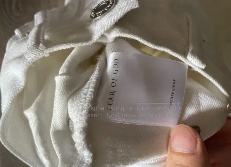 Fear of God Fear of God White cow Size US 28 / EU 44 - 2 Thumbnail