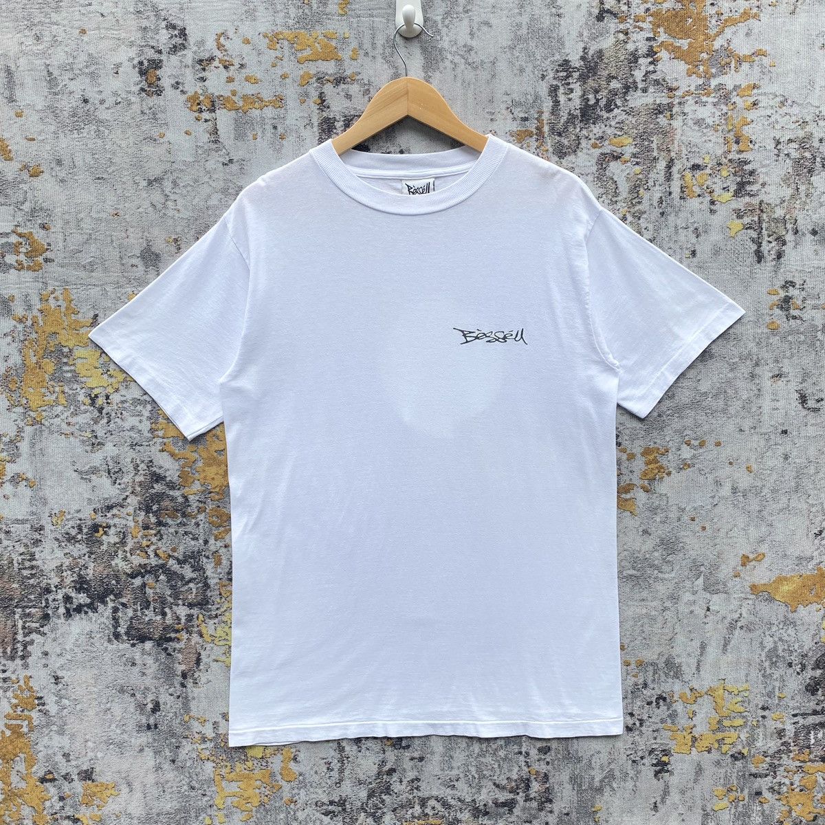Vintage Vintage 90s Bessell Skateboard Shirt Bessell Logo Back Hit Size US M / EU 48-50 / 2 - 2 Thumbnail