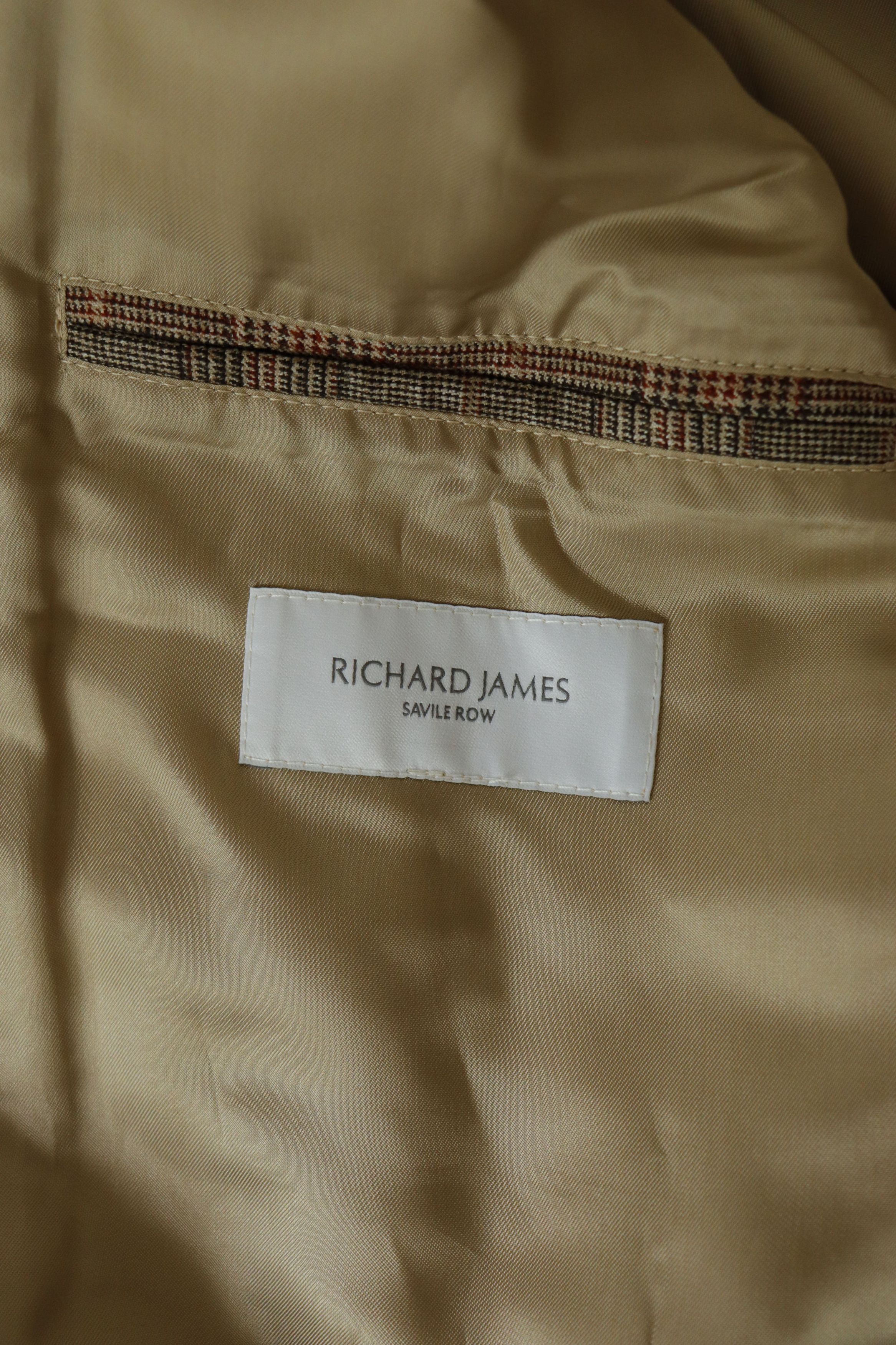Richard James Prince of Wales Check Wool and Silk Blouson Size US M / EU 48-50 / 2 - 12 Thumbnail