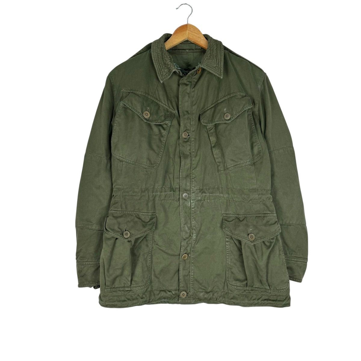 Vintage ❄️OG COMBAT SMOCK 1960s BRITISH ARMY JACKET Size US M / EU 48-50 / 2 - 1 Thumbnail