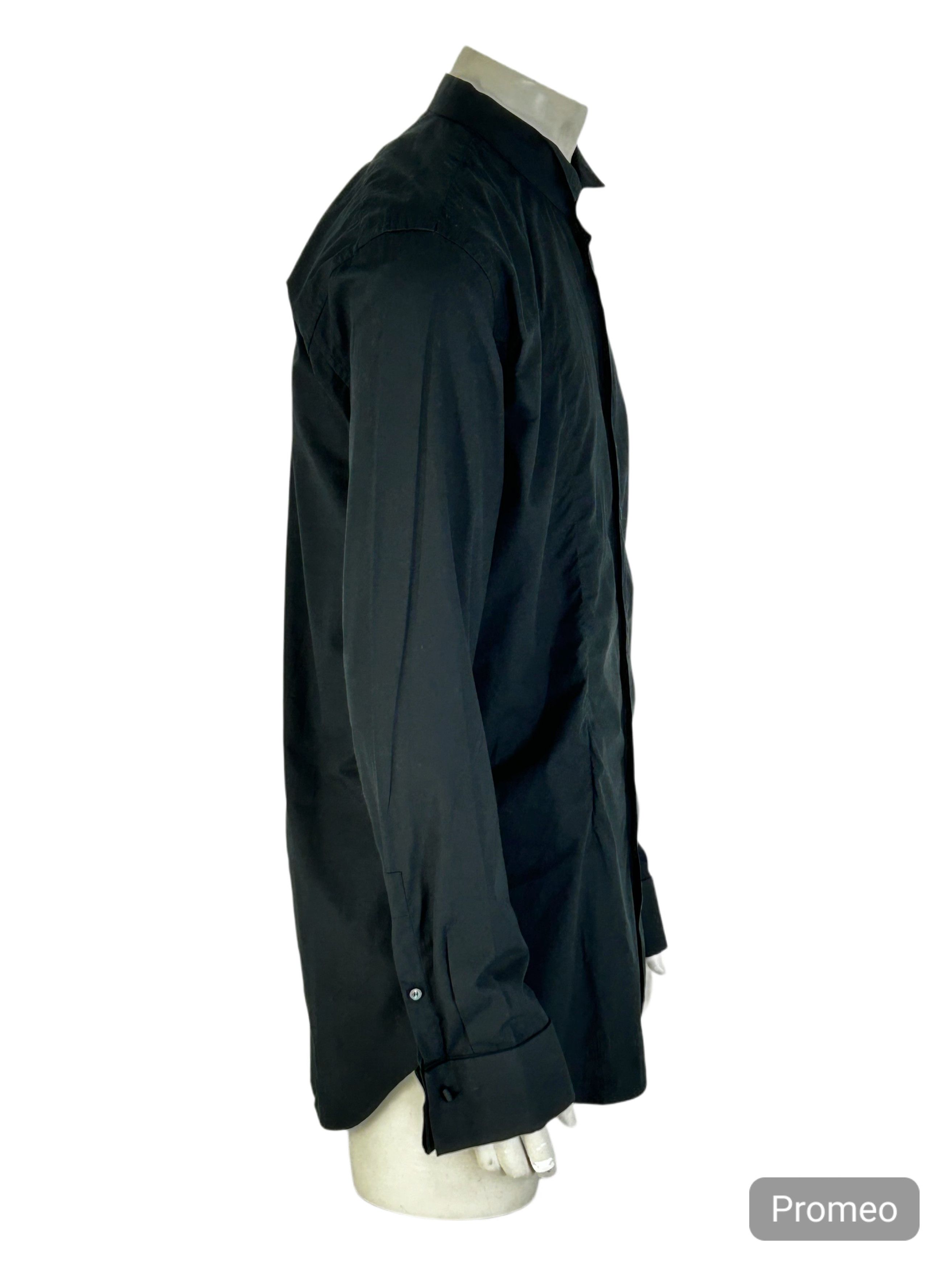 John Galliano John Galliano Double Layered Nehru Collar Evening Shirt s.54 Size US L / EU 52-54 / 3 - 3 Thumbnail