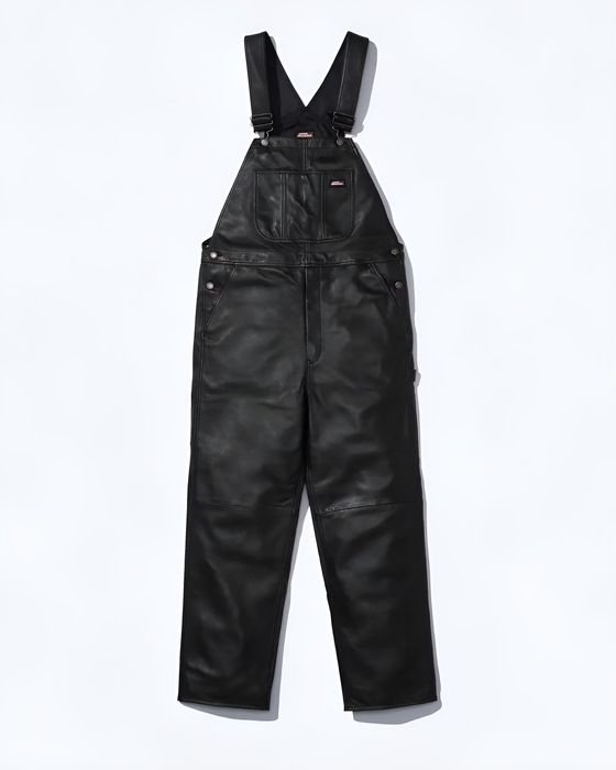 Supreme XL Dickies x Supreme Leather Overalls | Grailed