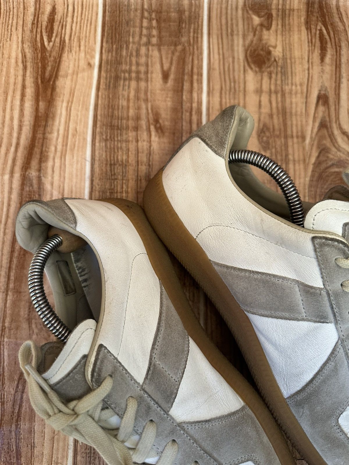 Maison Margiela Maison Margiela Replica GAT Gray/White Low Top Sneakers Size US 7.5 / EU 40-41 - 13 Thumbnail