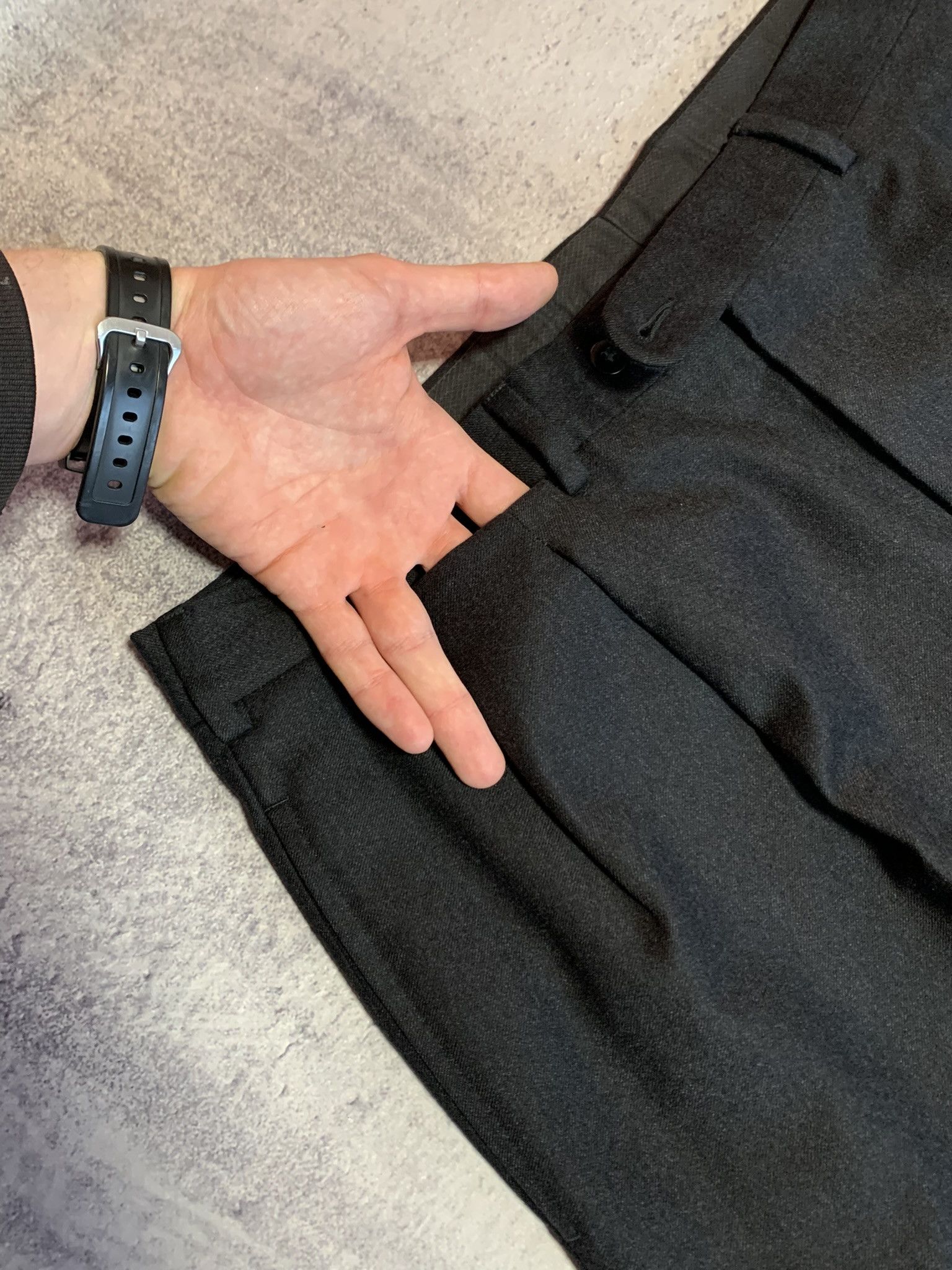 Ermenegildo Zegna Ermenegildo Zegna 100% Wool Classic Pants Men XL Size 44R - 3 Thumbnail