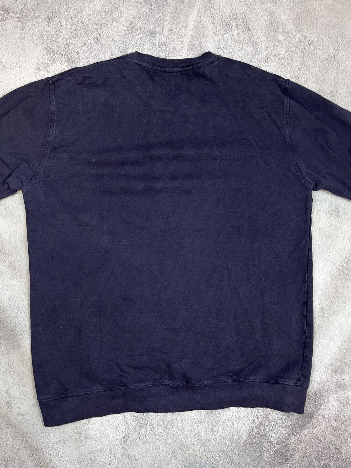 Japanese Brand × Vintage Vintage Y2K Faded blank navy sweatshirt streetwear size XL Size US XL / EU 56 / 4 - 5 Thumbnail