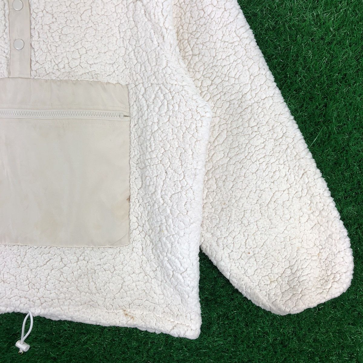 Japanese Brand Anorak Sherpa Pullover Jacket by As Know As Pinky Size US L / EU 52-54 / 3 - 3 Thumbnail