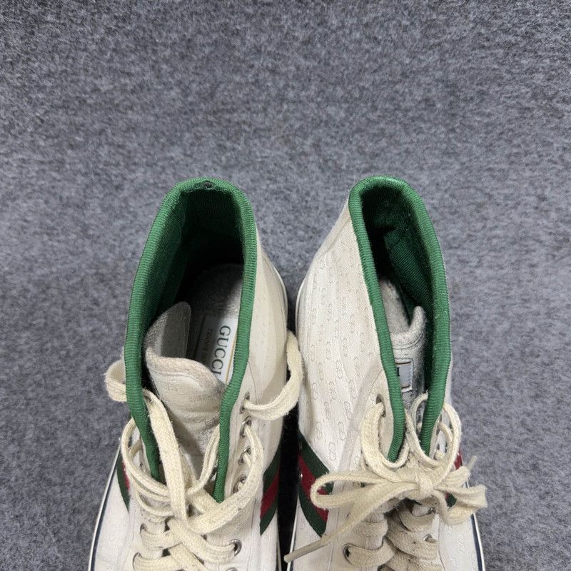 Gucci Gucci Tennis 1977 High-Top Fashion Sneakers -2508 Size US 8 / EU 41 - 7 Thumbnail