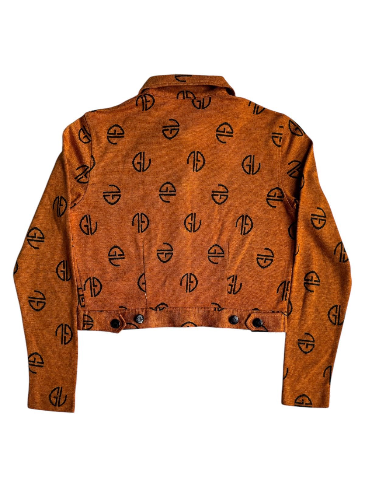 Guy Laroche VERY RARE VINTAGE KNITWEAR CROP TOP GUY LAROCHE MONOGRAM Size XS / US 0-2 / IT 36-38 - 2 Thumbnail