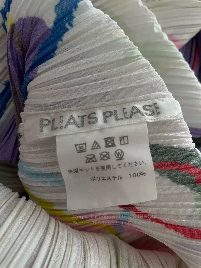 Issey Miyake Issey Miyake White Tank Top Size L / US 10 / IT 46 - 1 Thumbnail