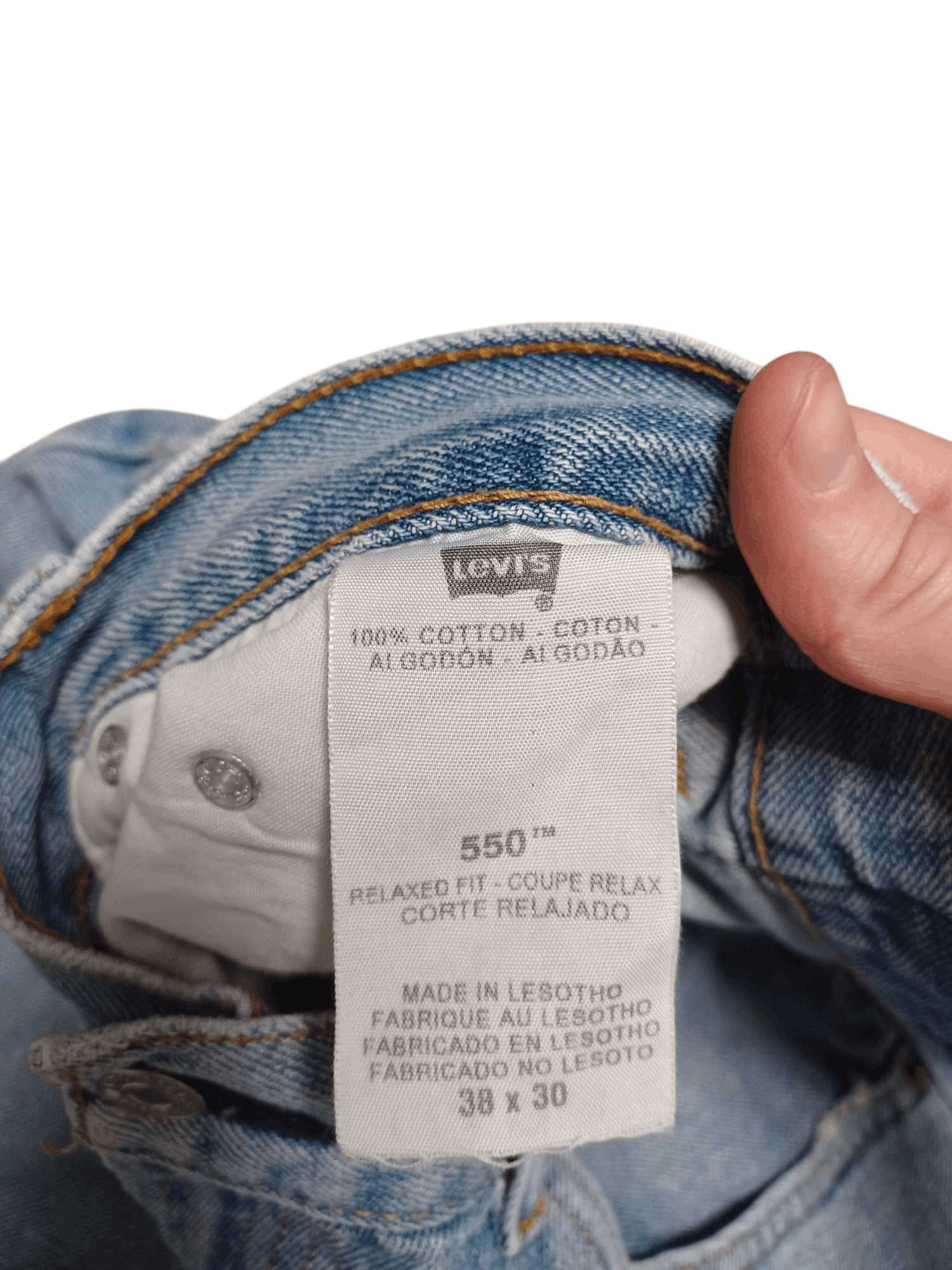 Levi's Vintage Clothing LEVIS VINTAGE 505 RELAXED MADE IN LESOTHO JEANS DENIM Size US 38 / EU 54 - 7 Thumbnail