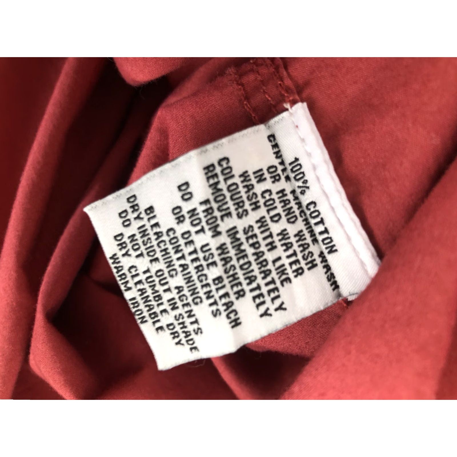 Vintage Driza-Bone Shirt Hardware Fit Mens XL Red Button-Up Long Sleeve Shirt Mens XL Red Size US XL / EU 56 / 4 - 5 Thumbnail