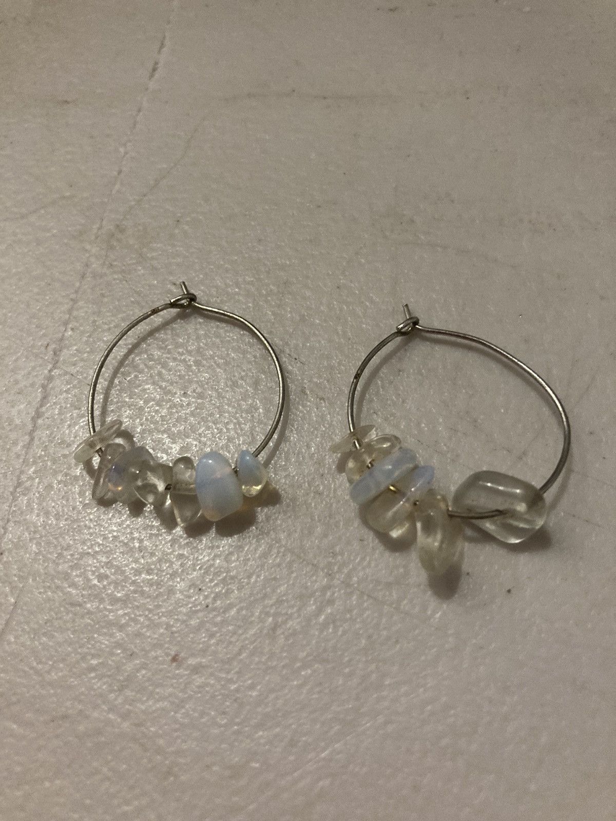 Other Semiprecious beaded chip earrings 12 dollars each Size ONE SIZE - 10 Thumbnail