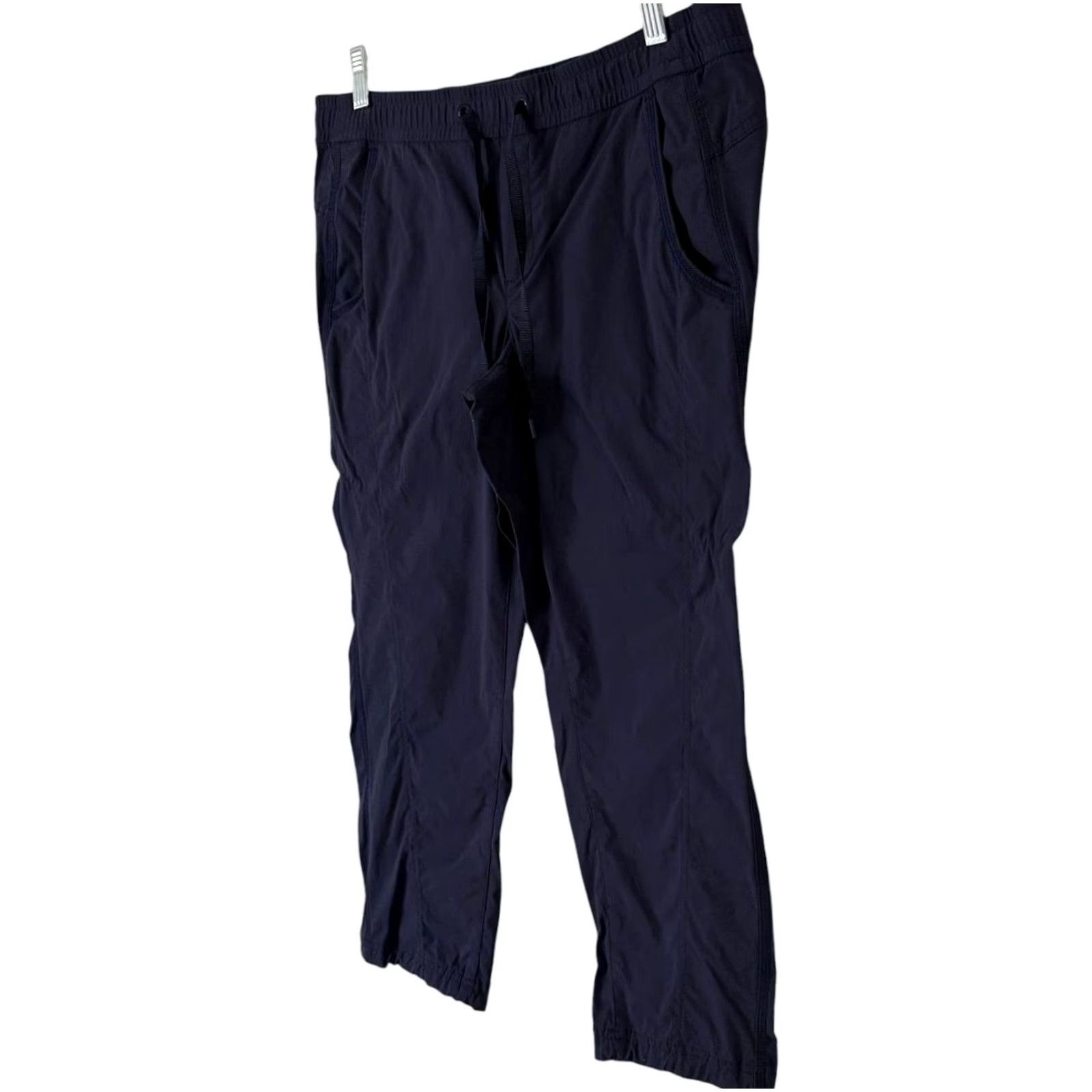 Eddie Bauer Eddie Bauer Travex Rainier Capri Pants Blue Women's Small Hiking Travel Outdoors Pants Capri Size 28" / US 6 / IT 42 - 2 Thumbnail