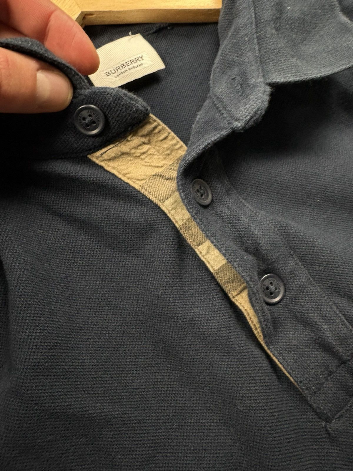 Burberry BURBERRY Hype Polo Tshirt Checkered Mini Logo Streetwear Size US M / EU 48-50 / 2 - 7 Thumbnail