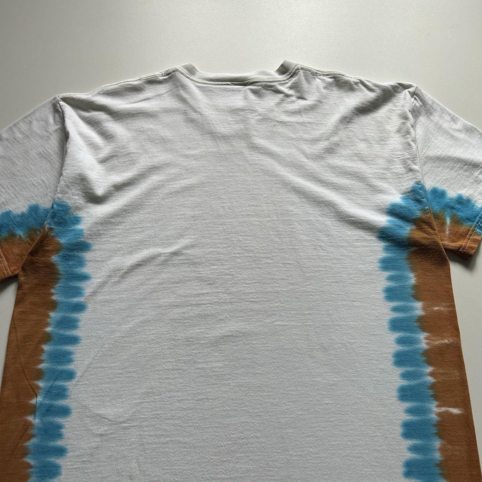 Fruit Of The Loom Vintage Liquid Blue T Shirt XXL Tie Dye Y2K Native American Size US XXL / EU 58 / 5 - 4 Thumbnail