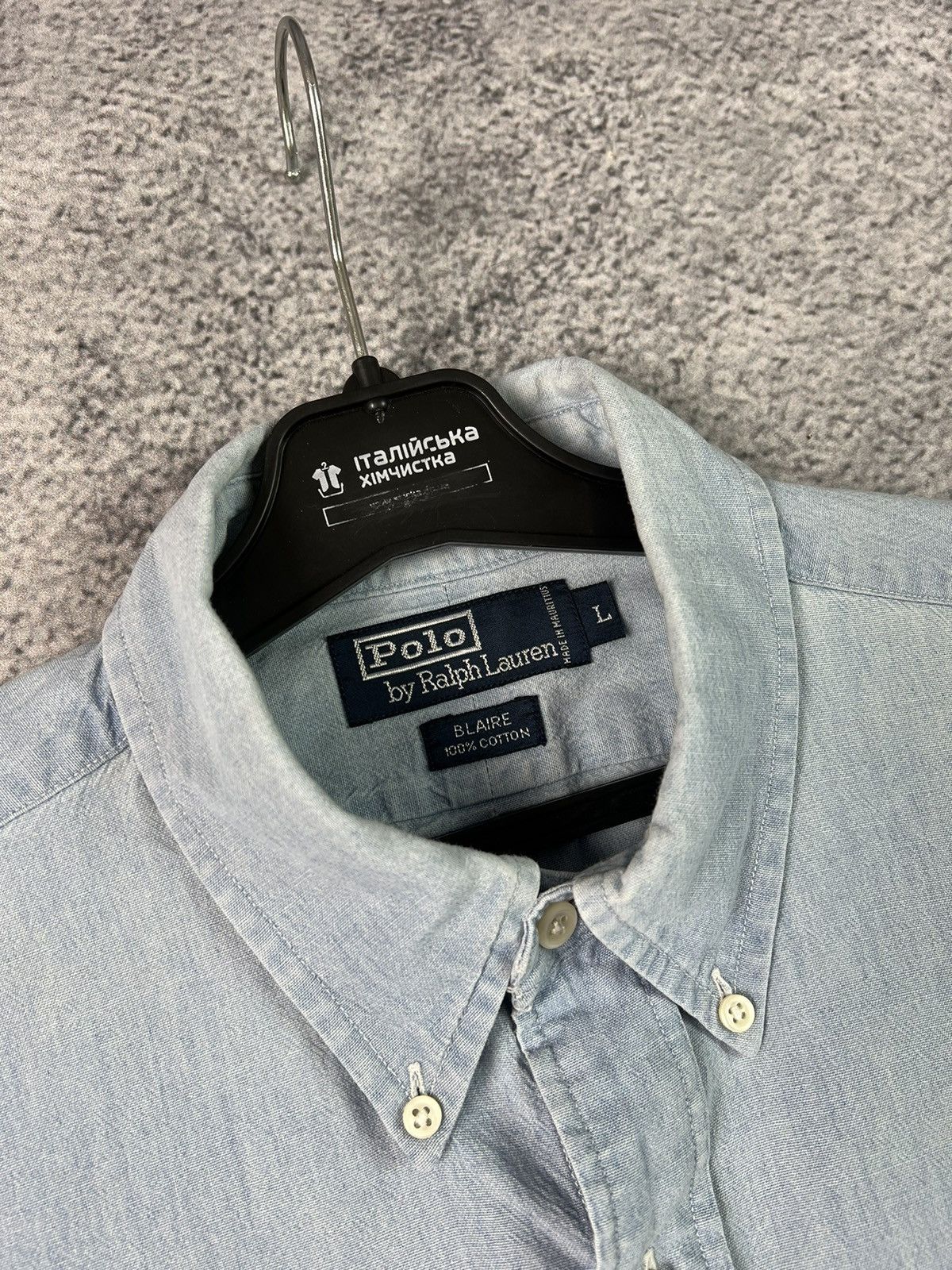 Polo Ralph Lauren × Ralph Lauren × Vintage Vintage polo Ralph Lauren short sleeve shirt Size US L / EU 52-54 / 3 - 5 Thumbnail