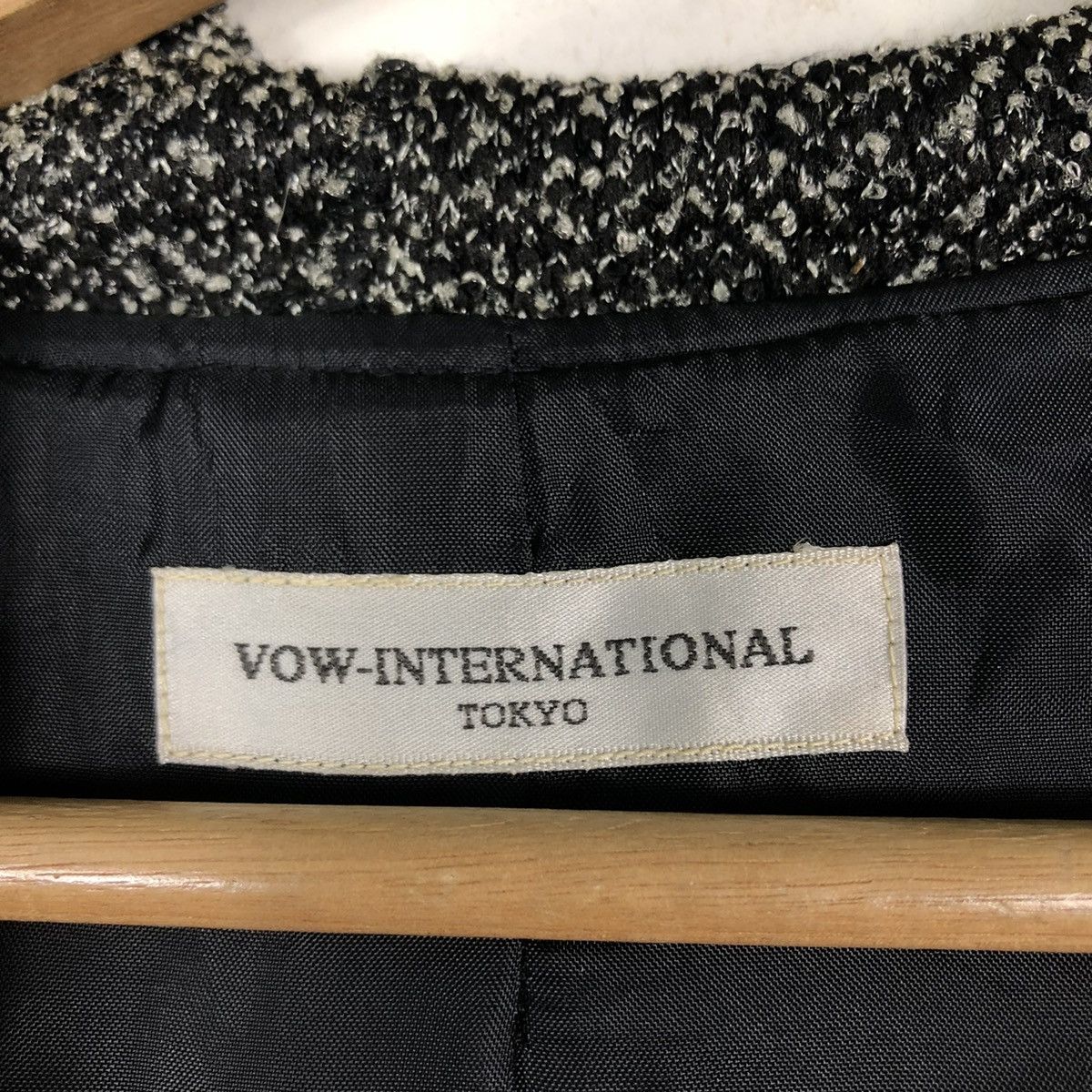 Japanese Brand 🔥RICH GREY LONG JACKET WOOL VOW TOKYO ISSEY MIYAKE Size US L / EU 52-54 / 3 - 19 Thumbnail
