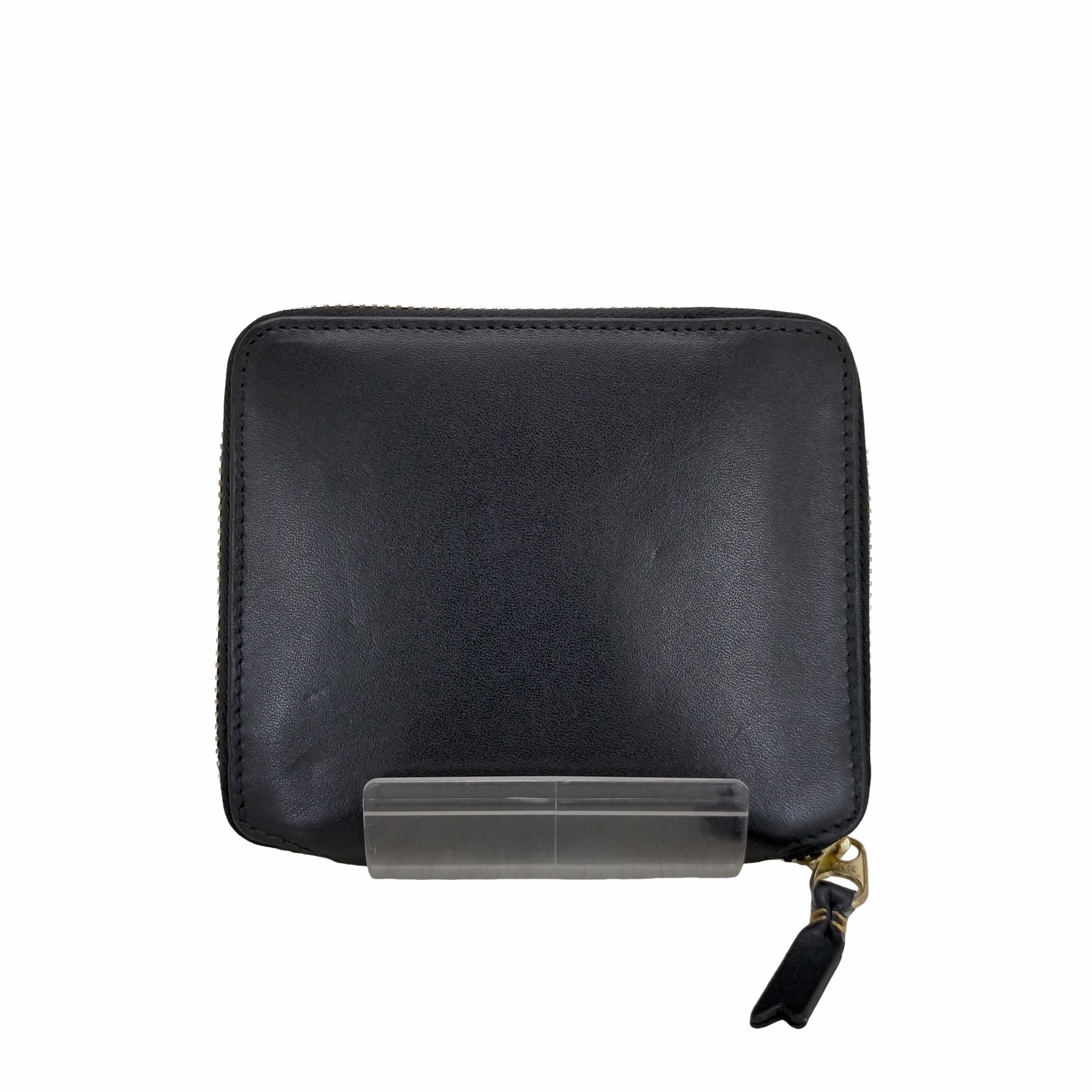 Comme des Garcons Wallet Plain Zip Black Size ONE SIZE - 1 Thumbnail