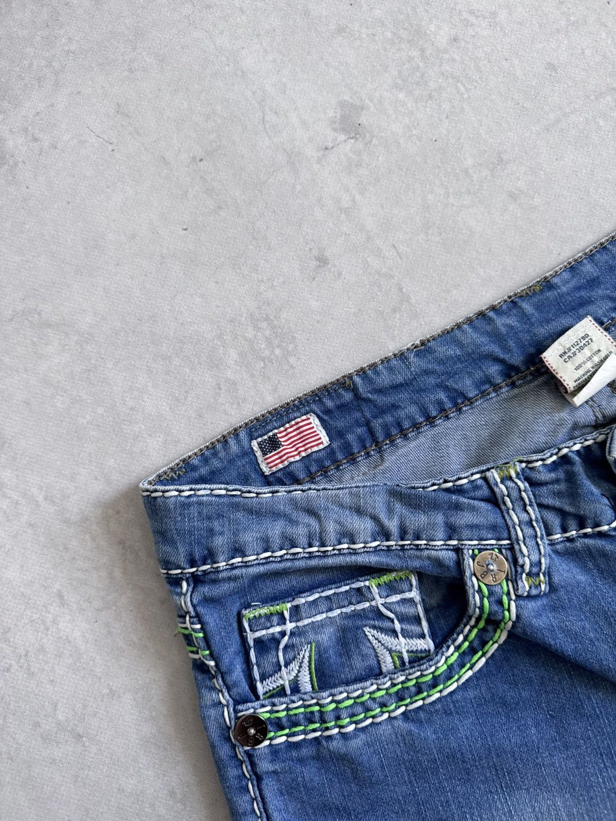 True Religion Vintage True Religion U.S.A Y2K Denim Slim Unisex Shorts Size US 31 - 10 Thumbnail