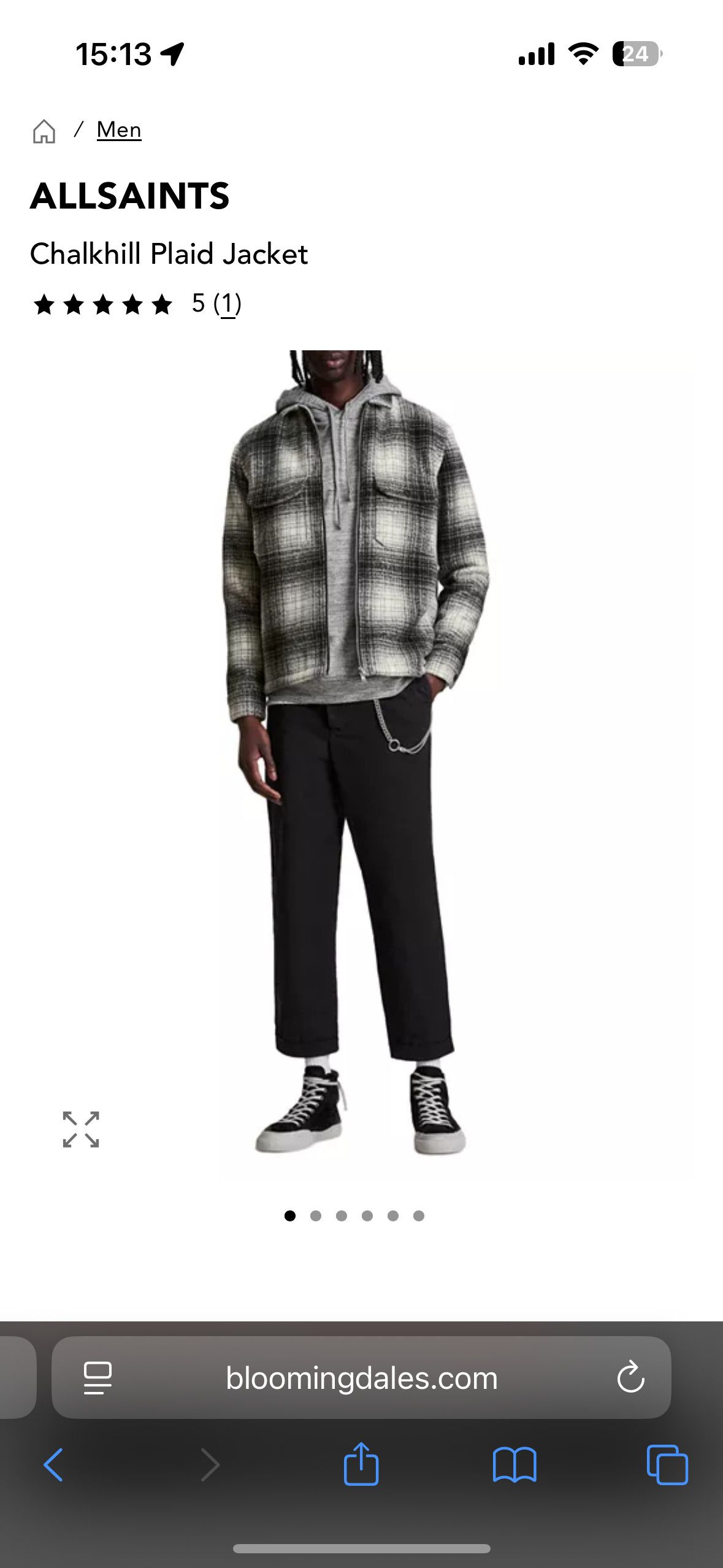 Allsaints All Saints - Chalkhill Jacket Size US S / EU 44-46 / 1 - 4 Thumbnail