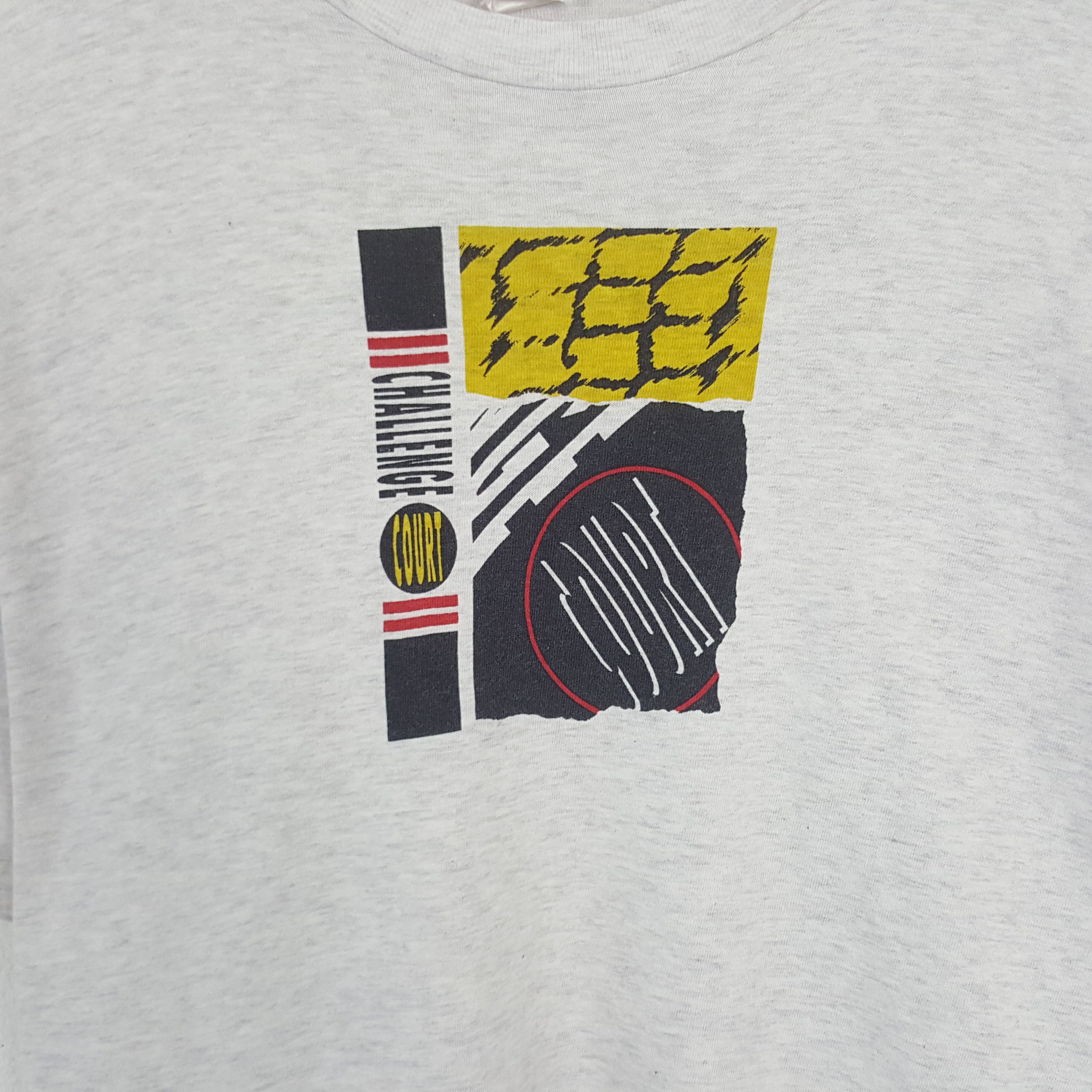 CHALLENGER × Vintage Vintage Challenge Court Tshirt Size US L / EU 52-54 / 3 - 4 Thumbnail
