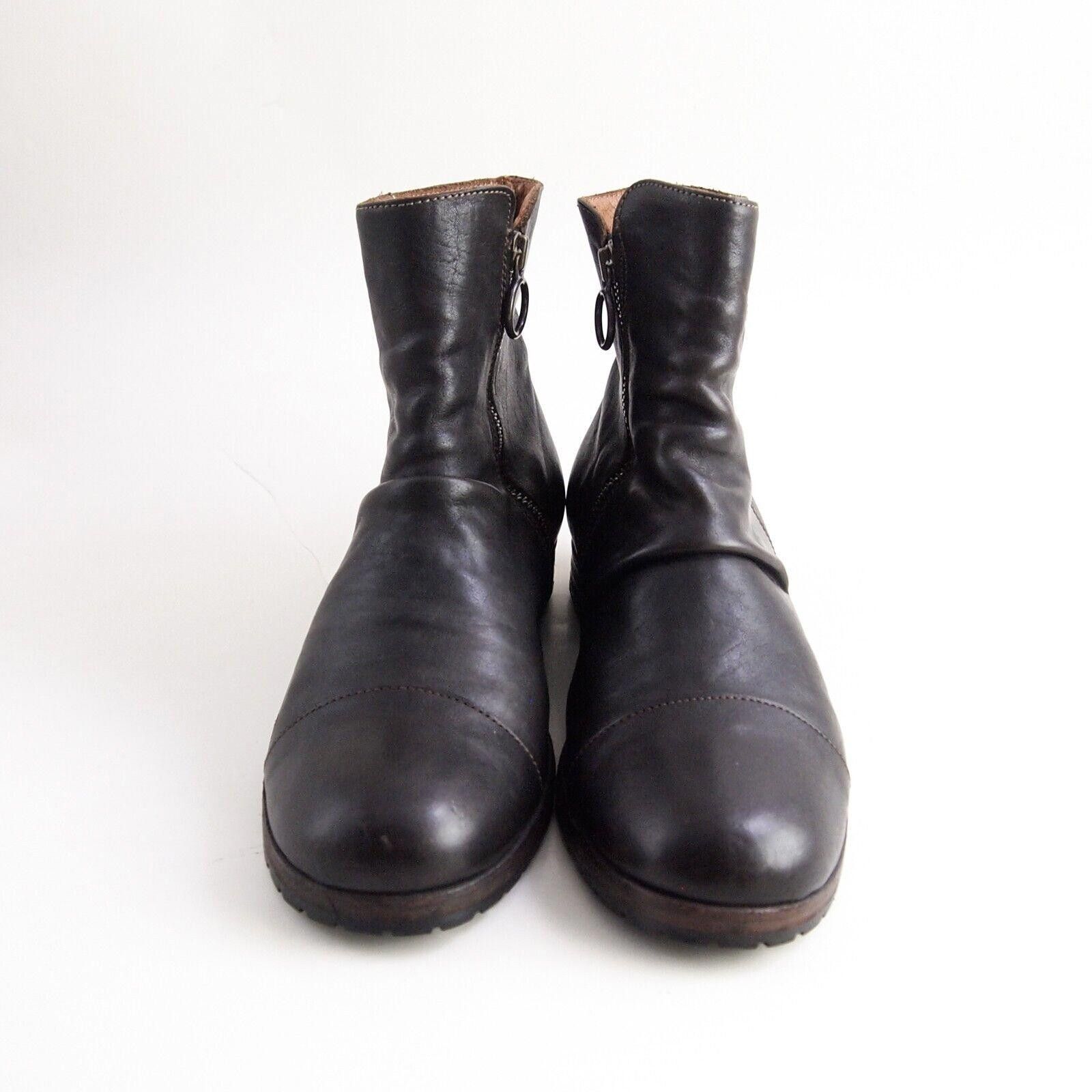 Fiorentini + Baker Fiorentini + Baker Biker Boots Brown Leather Size US 7 EU 37 Size US 7 / IT 37 - 3 Thumbnail