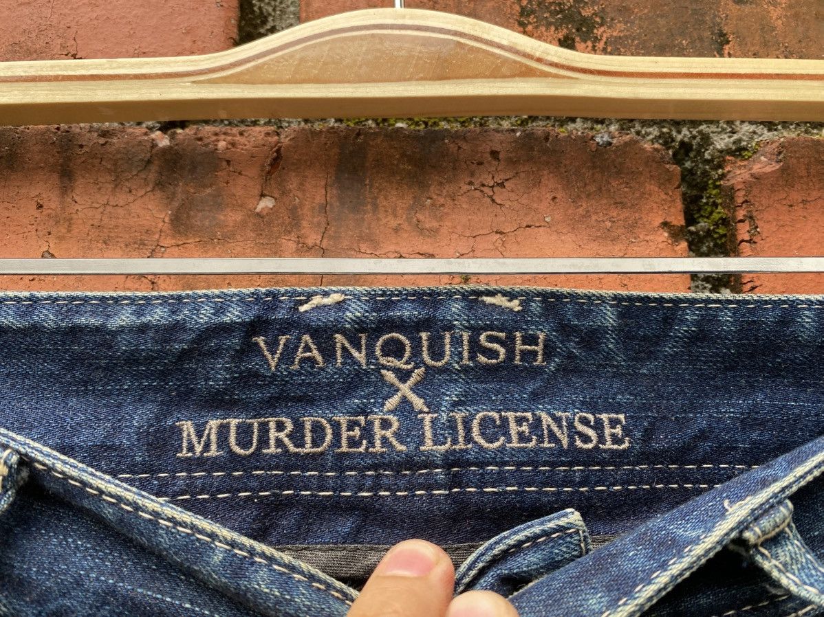 Murder License W34x33 Vanquish x murder license faded denime Size 34" / US 12 / IT 48 - 7 Thumbnail