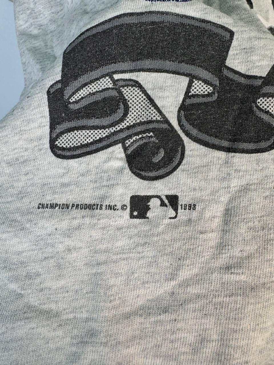 Champion 90s Chicago White Sox vintage t-shirt rare mlb baseball 1993 Size US XL / EU 56 / 4 - 3 Thumbnail