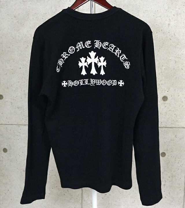 Chrome Hearts Chrome Hearts Cemetery Cross Thermal Henley
