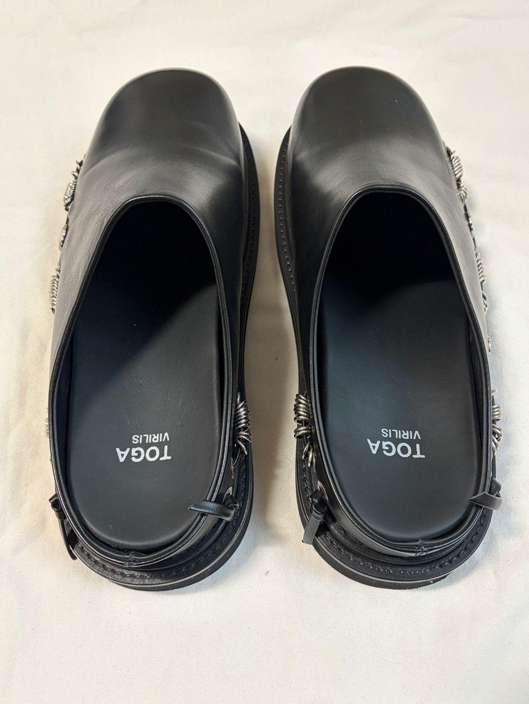 Toga Pulla Toga Pulla leather mules porter VIRILIS ARCHIVES Shoes Size US 8 / EU 41 - 8 Thumbnail