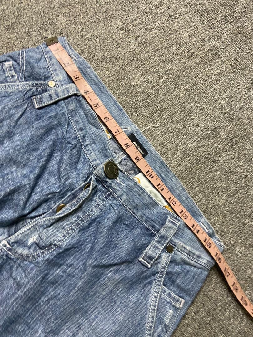 Japanese Brand MEMINE Japanese Brand Cropped Jeans (186) Size US 32 / EU 48 - 10 Thumbnail