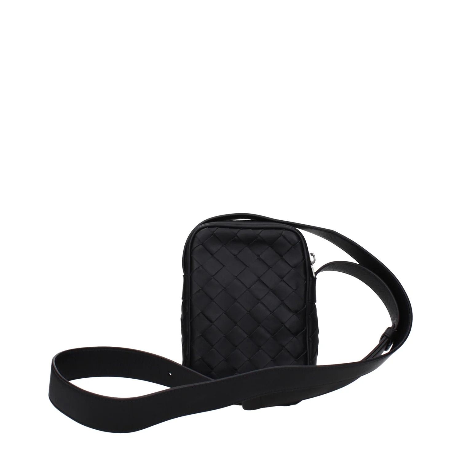 Bottega Veneta ob1o1e0325 Size: OS / Leather Crossbody Bag in Black Size ONE SIZE - 3 Thumbnail