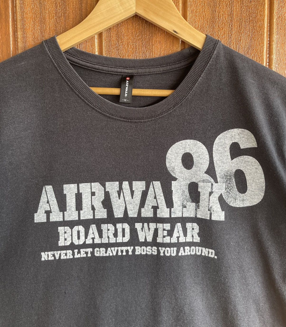 Airwalk Vintage 90s🔥AIRWALK🔥BoardWear Humor Faded Tee Size US M / EU 48-50 / 2 - 3 Thumbnail
