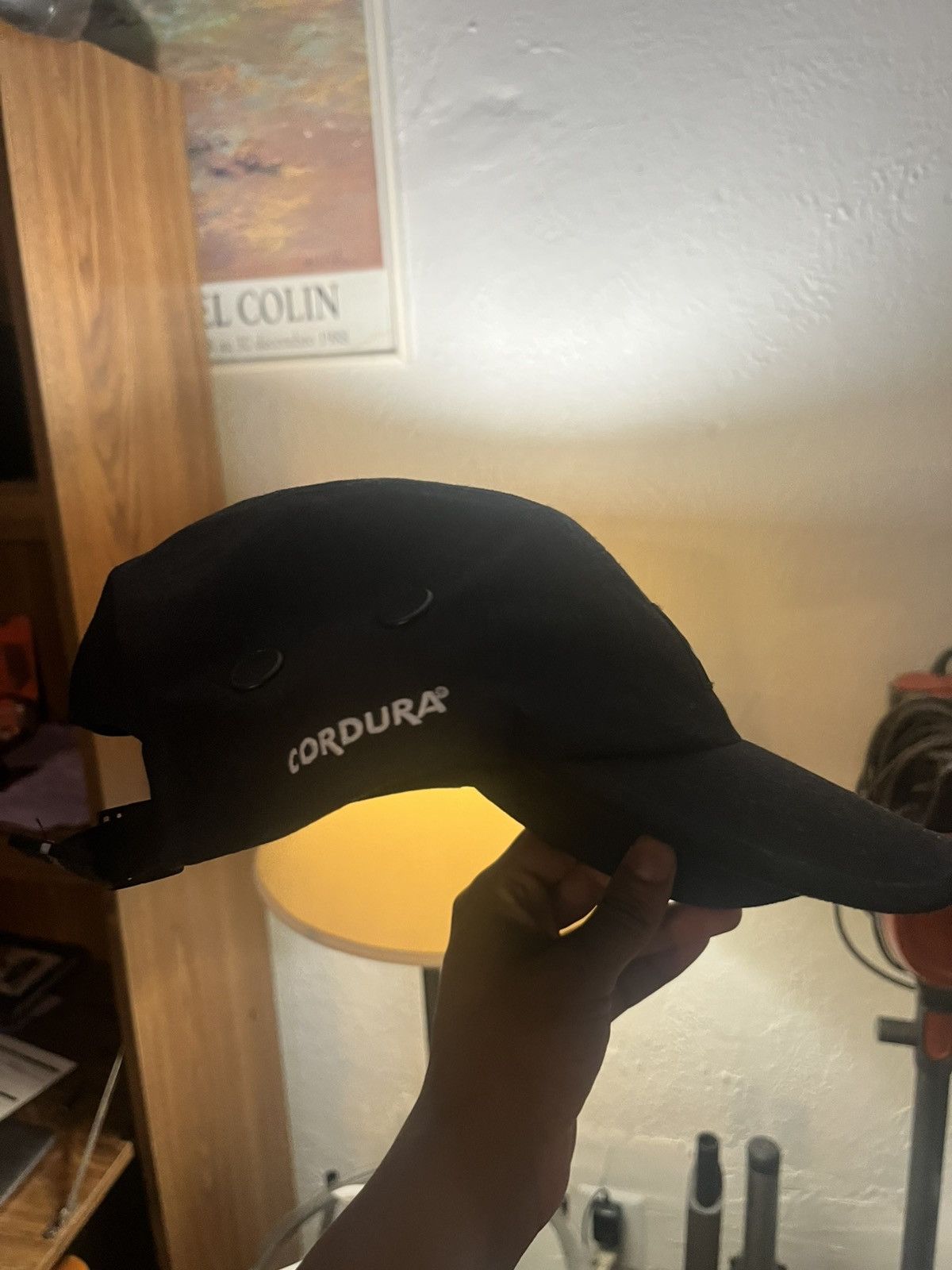 Supreme Supreme x Cordura Camp Cap / Hat – Black Size ONE SIZE - 2 Thumbnail