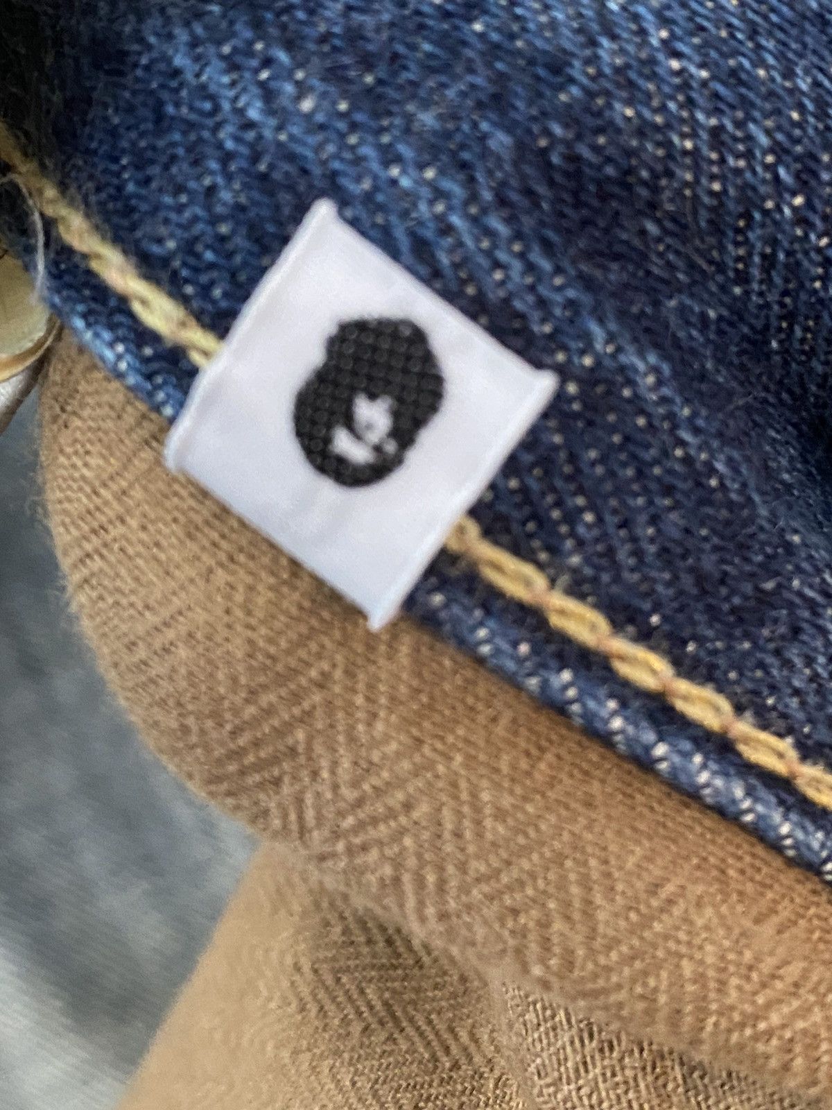 Bape × Nigo PROSIMIAN SELVEDGE DENIM Size US 39 - 14 Thumbnail